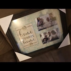 Farmhouse picture frame wall decor